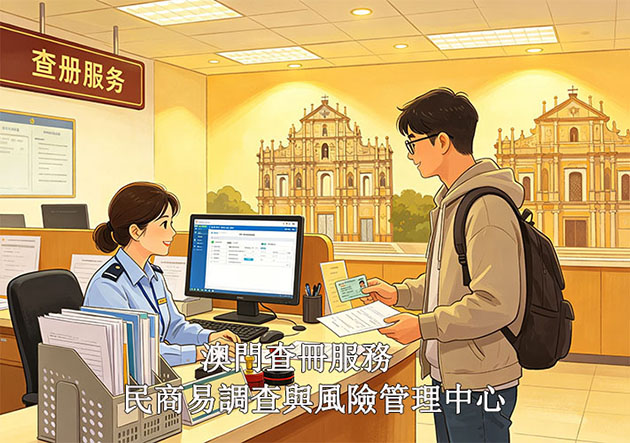 澳門查冊