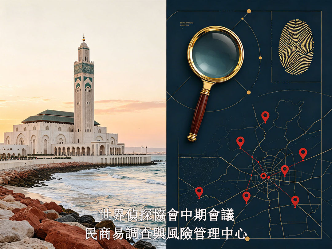 2026年4月摩洛哥卡薩布蘭卡舉辦世界偵探期中會議