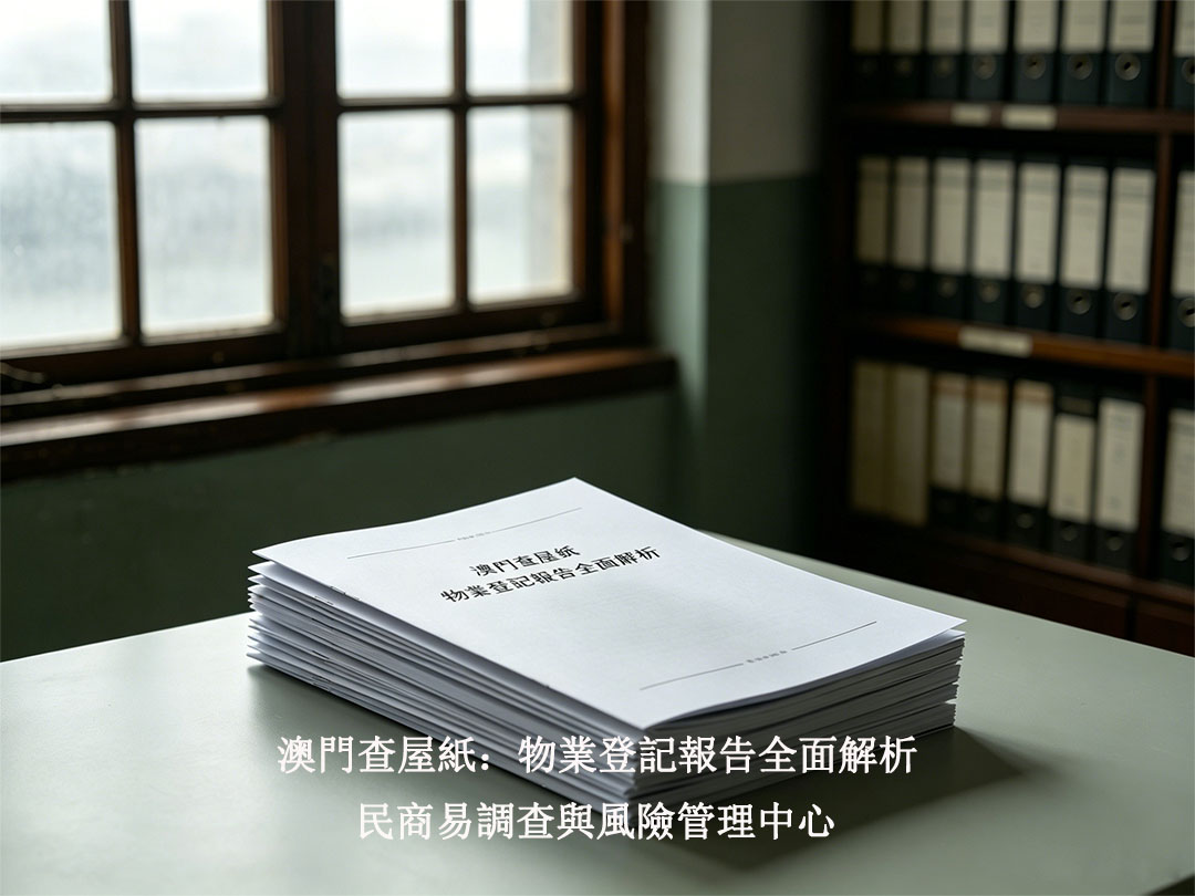 澳門查屋紙：物業登記報告全面解析