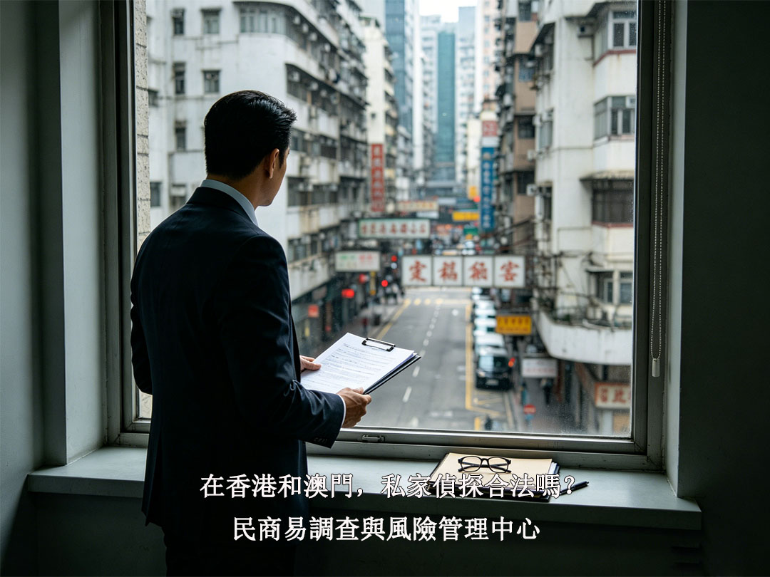 在香港和澳門，私家偵探合法嗎