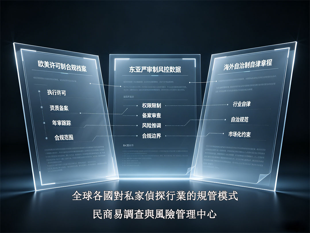 全球各國對私家偵探行業的規管模式